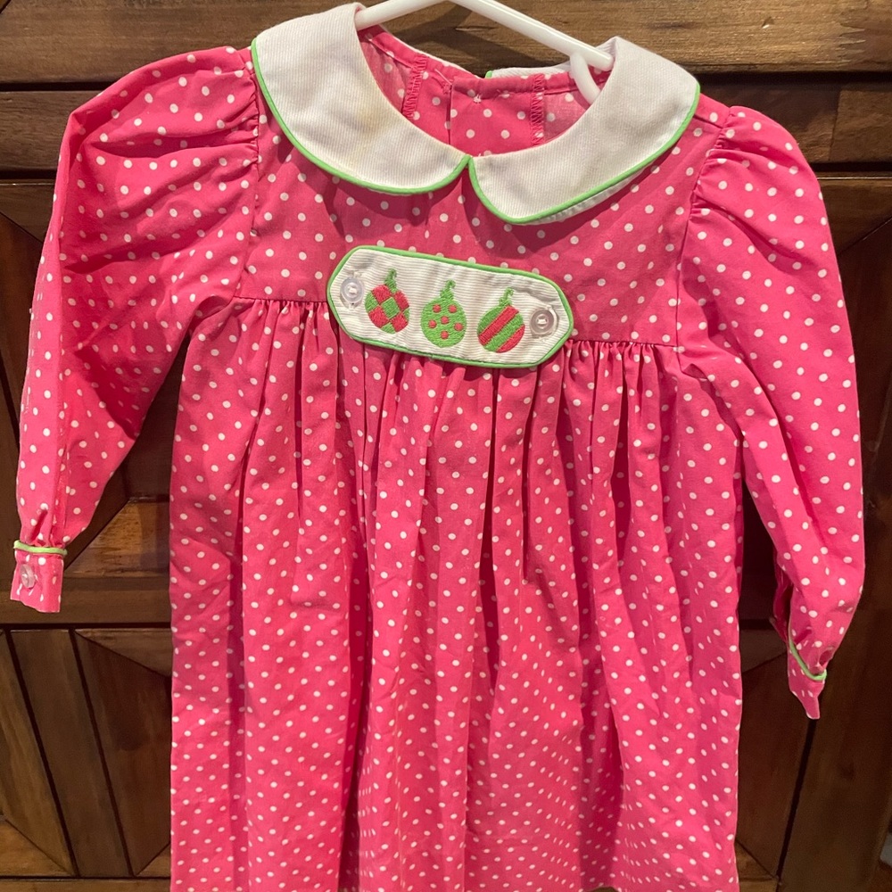 Smocked Baby Dress 12-18 months
